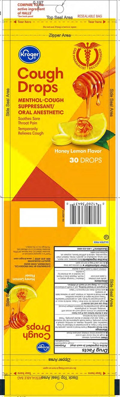 Kroger Honey Lemon 30ct 502712 3 13 2020